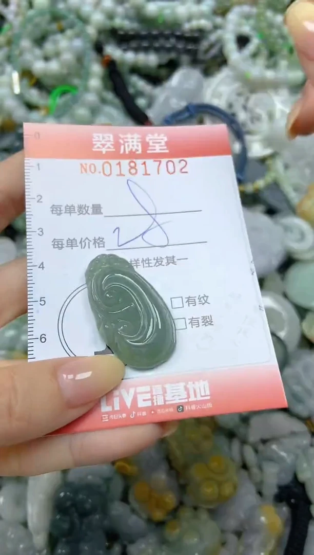颈饰未镶嵌翡翠闪购0181702