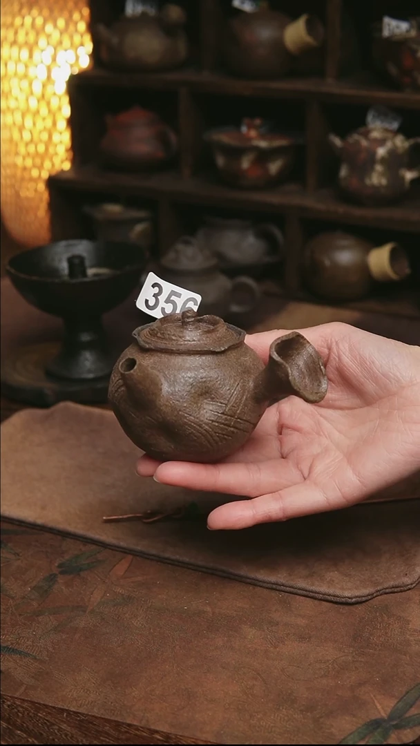 356号紫砂全手茶壶125毫升