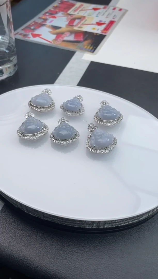 【闪购商品】翡翠挂件合金砍价王/563549/佛公/多样性发一