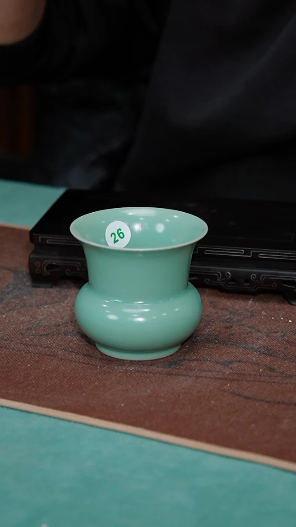 【闪购商品】26-5浣溪沙建水-晓青汝瓷