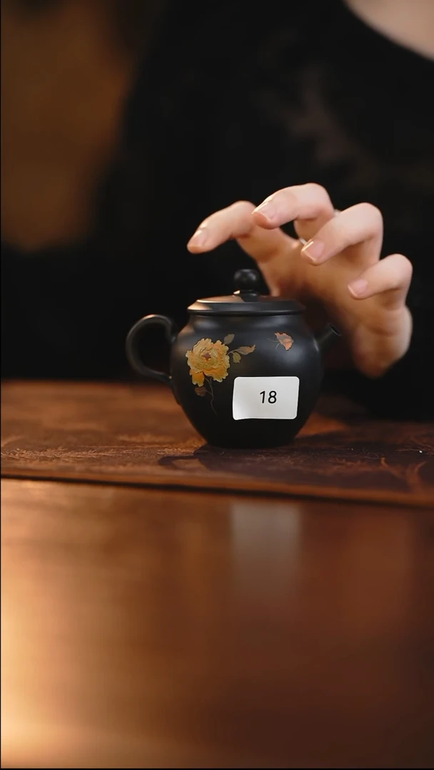 雲梦茶器紫陶小壶18