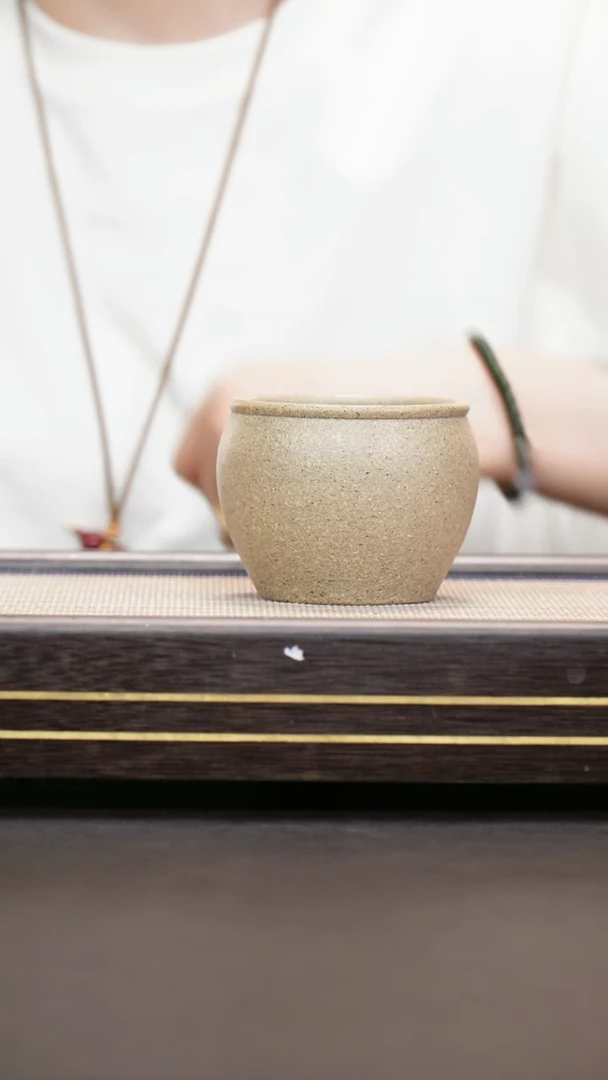 茶壶紫砂芝麻段  风水缸杯