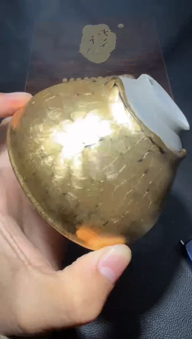 茶盏李英金油滴76