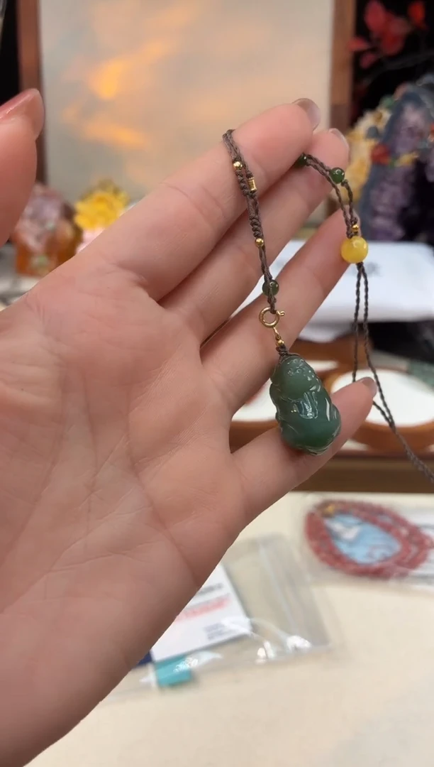 未镶嵌和田玉吊坠@@C921D018609