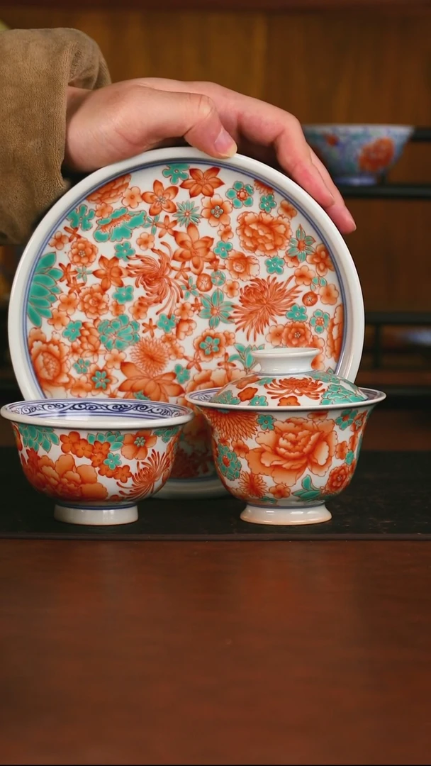 景德镇手工手绘的43