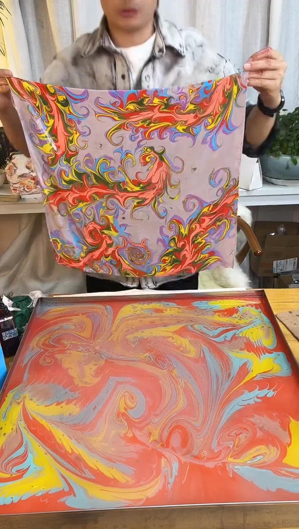 织绣丝巾桑蚕丝哦53×53