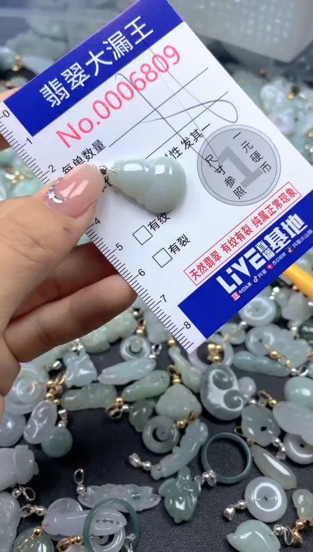 颈饰未镶嵌翡翠6809