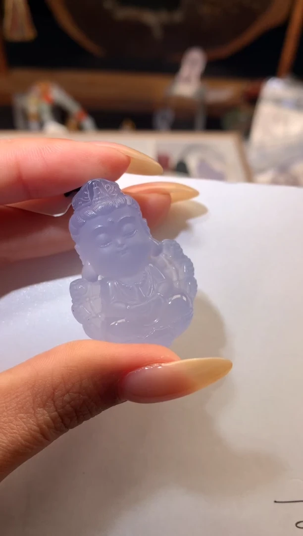 未镶嵌颈饰玛瑙/玉髓?***?千手观音宝宝佛