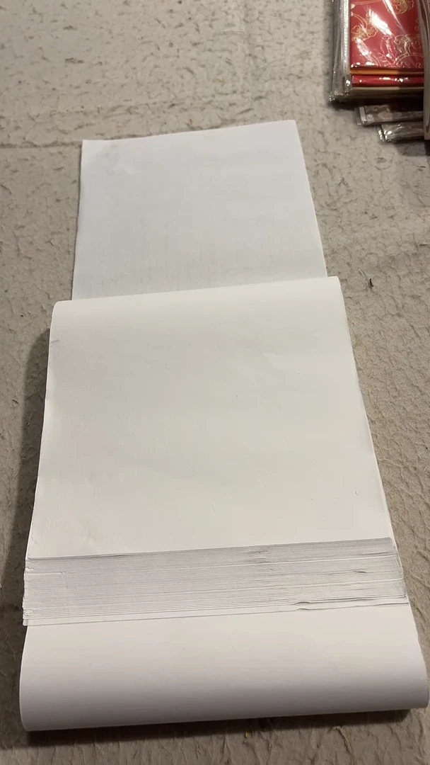 1  手工白色生宣21×132  50张