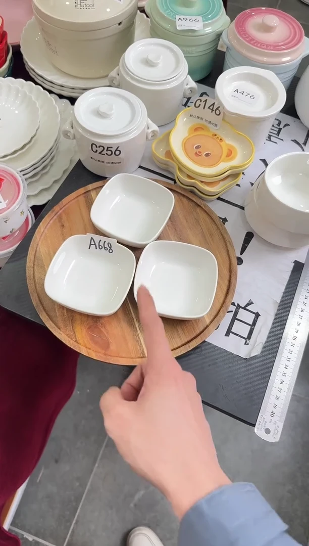 摆件陶A668-3个   仓库微瑕陶瓷清仓福利