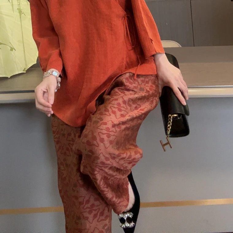 【红尘画卷】裤子气质时尚新品舒适ST2430512女款