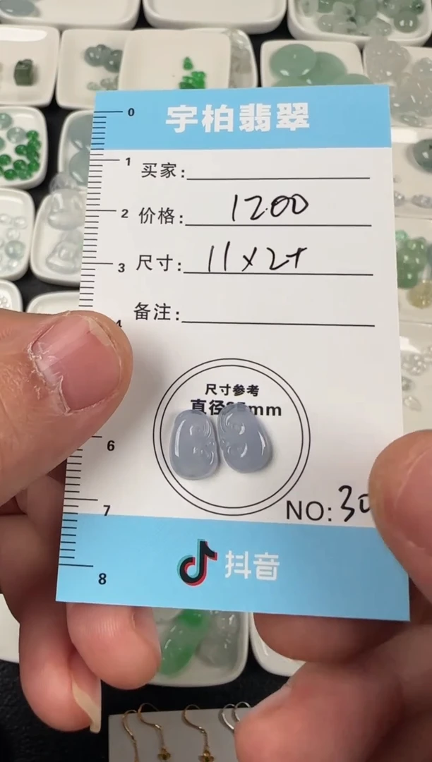 未镶嵌定制翡翠天然A货翡翠+如意30
