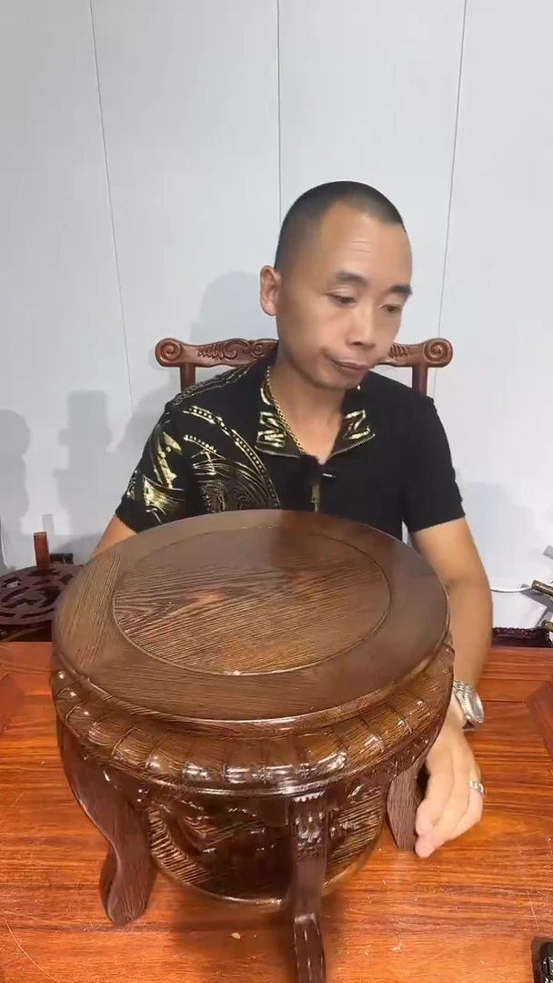 鸡翅木虎头几30*33*26