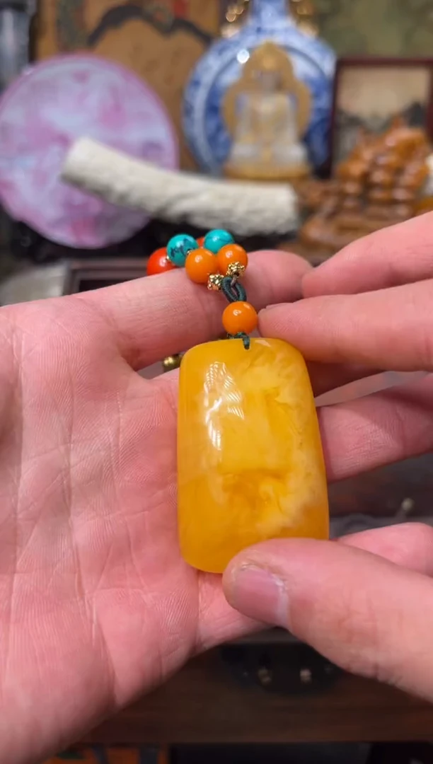 【闪购商品】蜜蜡颈饰未镶嵌35羊羊羊羊羊羊羊羊