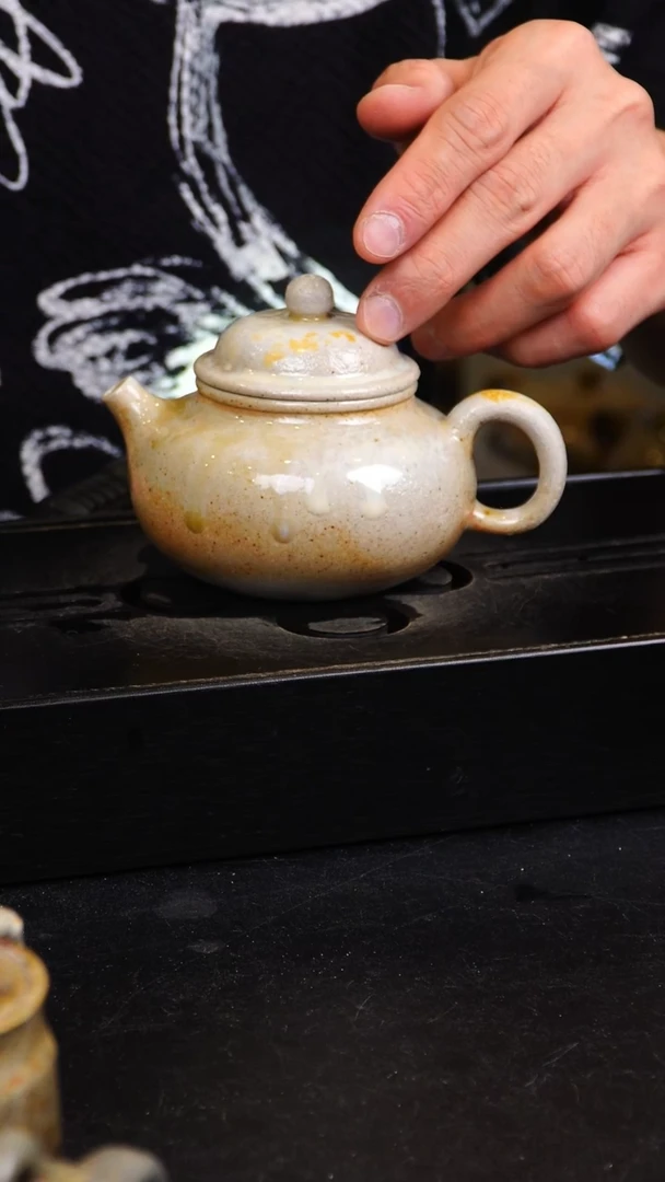 茶壶紫砂宜兴紫砂柴烧壶