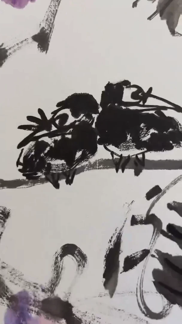 7-3-22崔老师4平尺国画作品