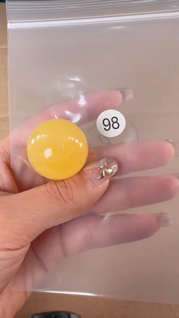 【闪购商品】蜜蜡颈饰未镶嵌原矿无优化单珠28+