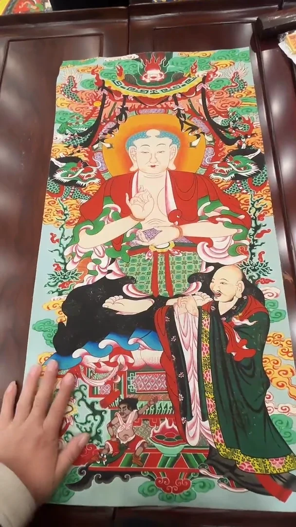 卷轴画唐卡16114