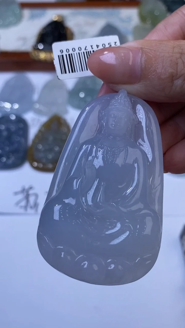 未镶嵌挂件翡翠308083  多人