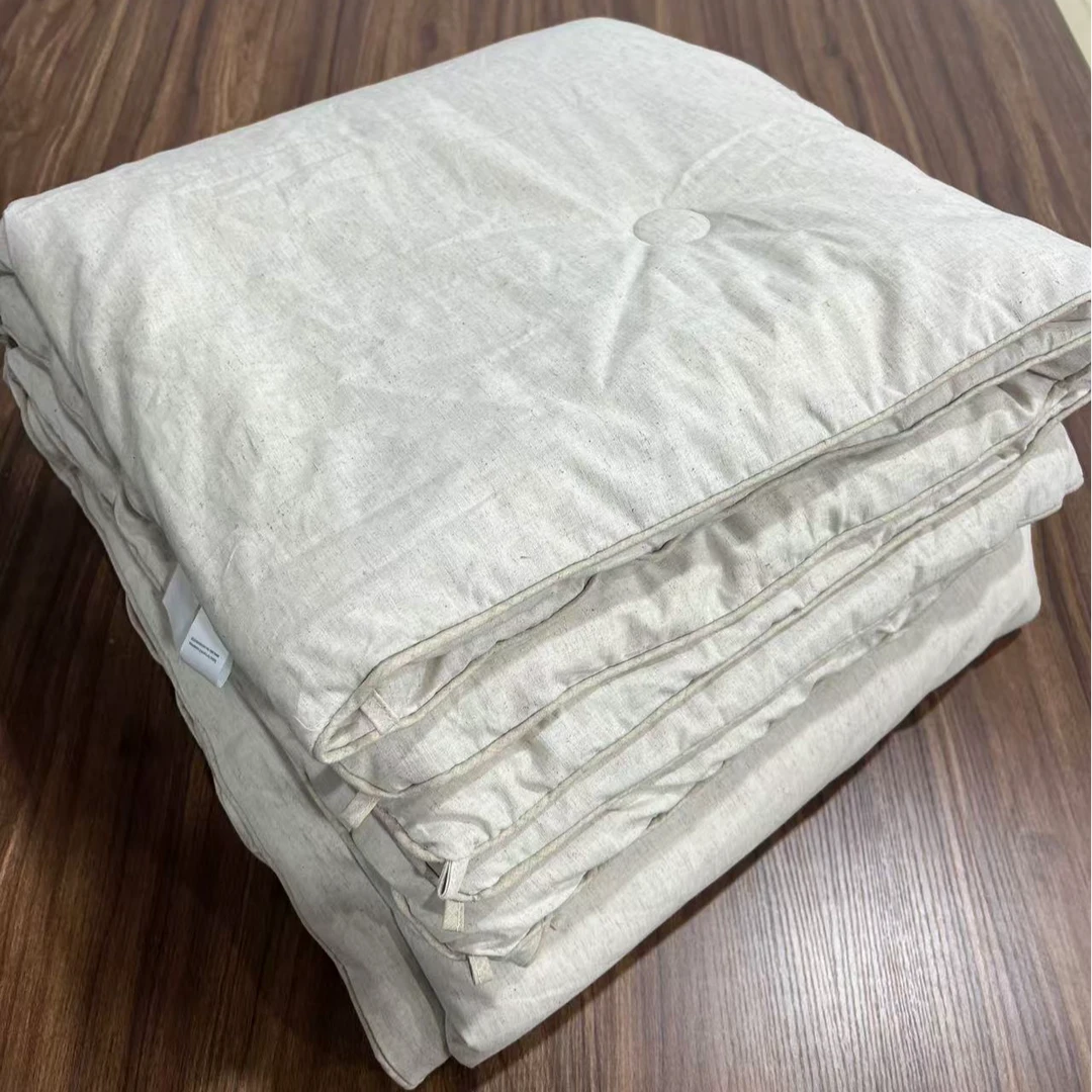 【针织汉麻棉冬被】冬款汉麻棉超厚填充汉麻纤维被