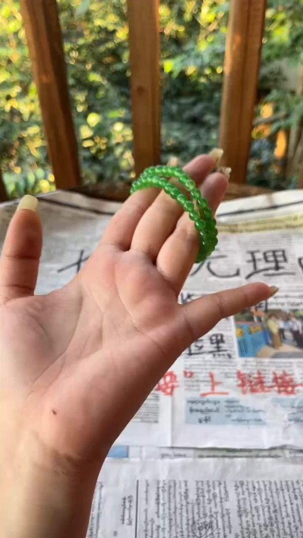 非金属珐琅董*斐景玉手镯甄选