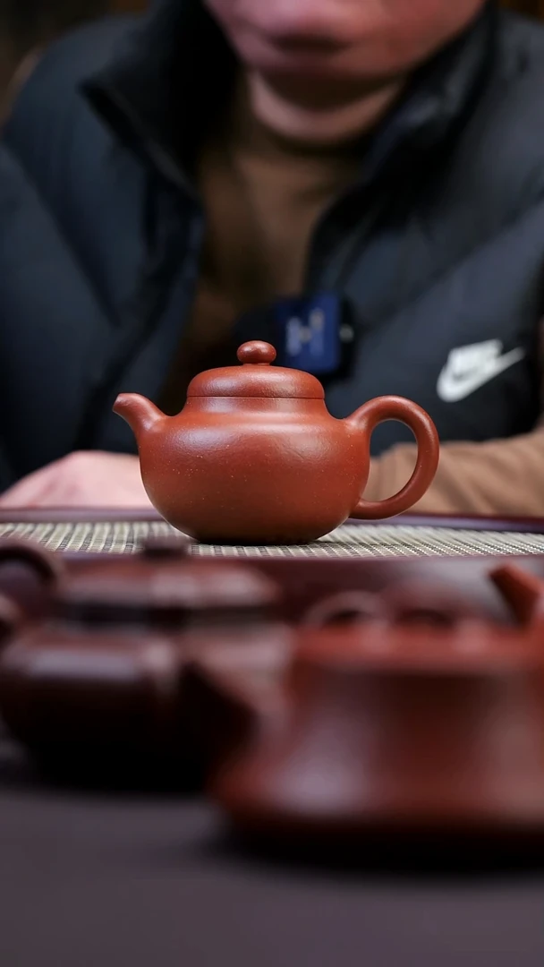 茶壶紫砂紫砂茶壶（柿圆）