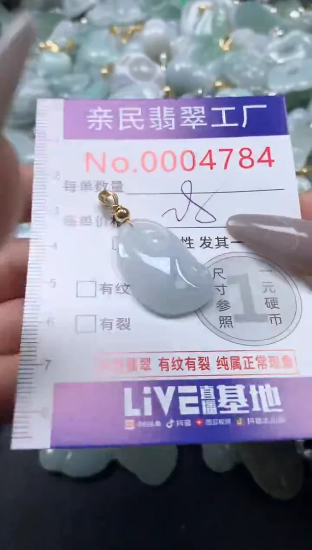 颈饰未镶嵌翡翠4784