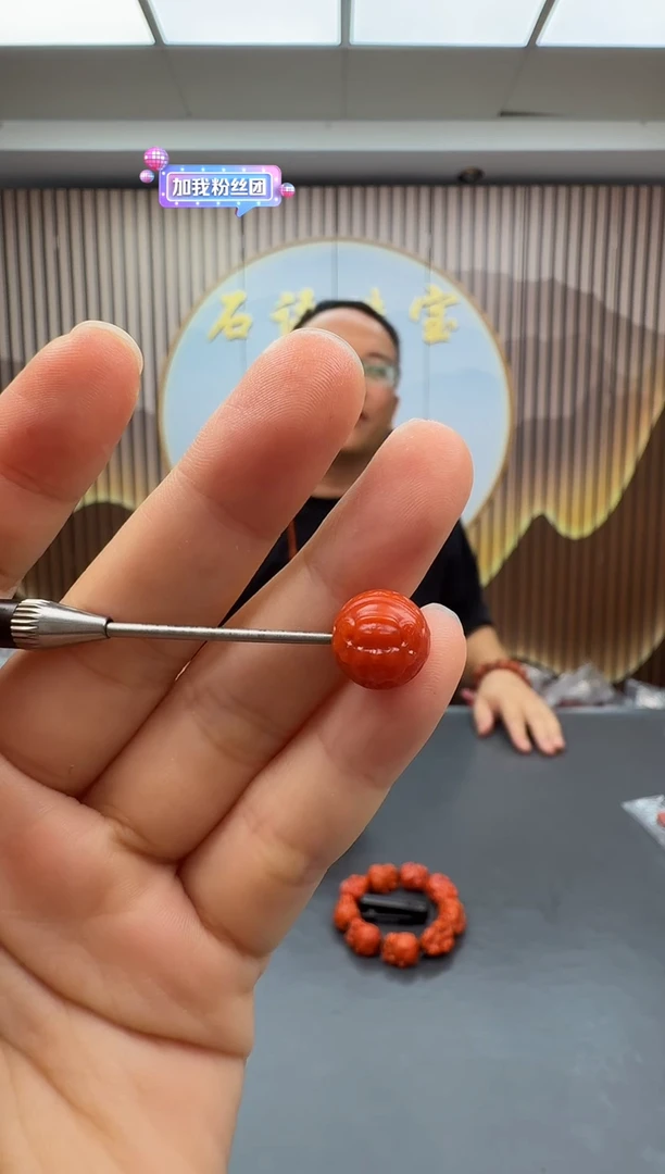 南红玛瑙雕刻未镶嵌001ZB0812产品一个