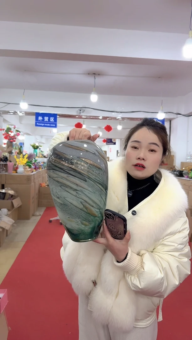 【闪购商品】无铅玻璃甄选花器-x-早26