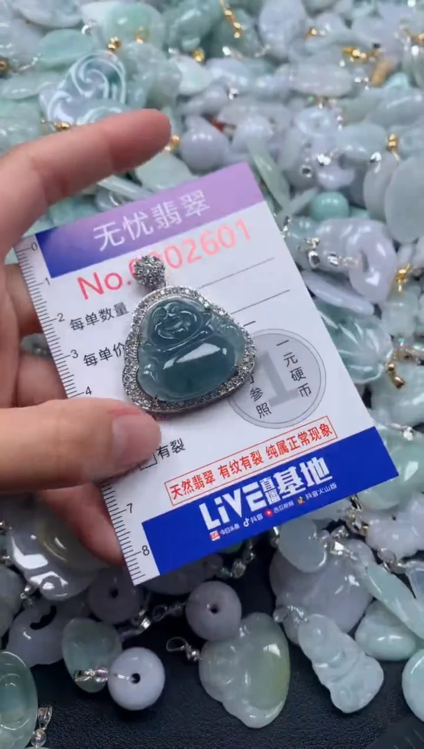 颈饰未镶嵌翡翠2601