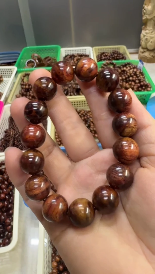 黄花梨/降香黄檀手串/手链正宗福利1.5规格海黄手串