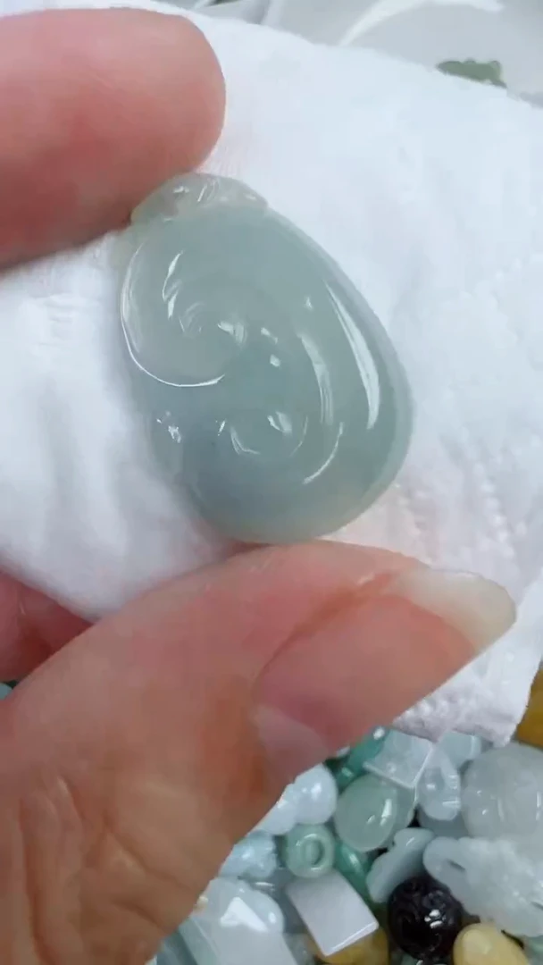 散珠翡翠361号链接,A货翡翠