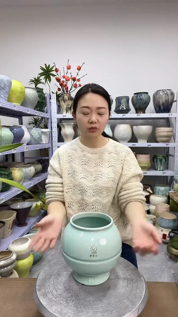 11.27陶瓷花盆直播链接高. 16    口11