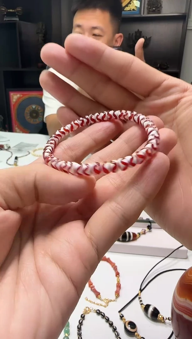 未镶嵌手串玛瑙/玉髓1102-3多样性发货