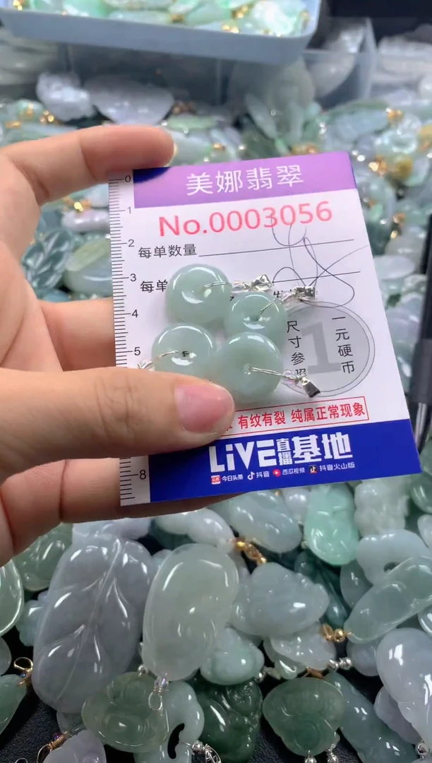 颈饰未镶嵌翡翠3056