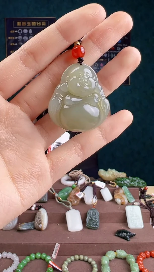 【闪购商品】和田玉颈饰未镶嵌ZZ 拍一发一 多样性发货