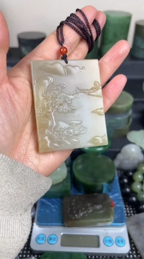 【闪购商品】和田玉珠宝半成品未镶嵌牌子