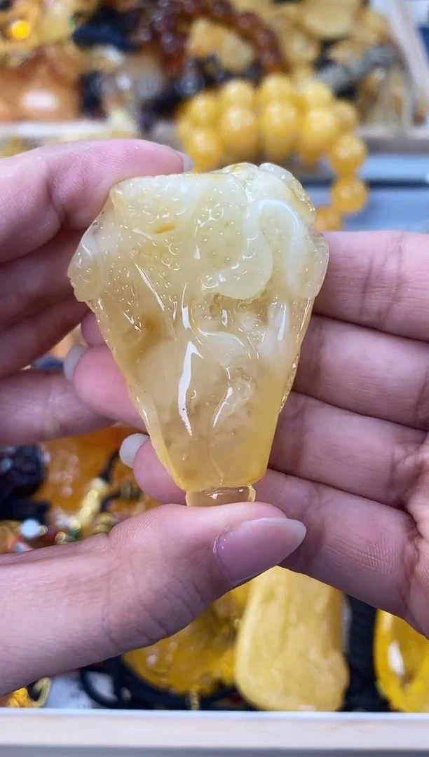 未镶嵌琥珀裸石天然琥珀蜜蜡