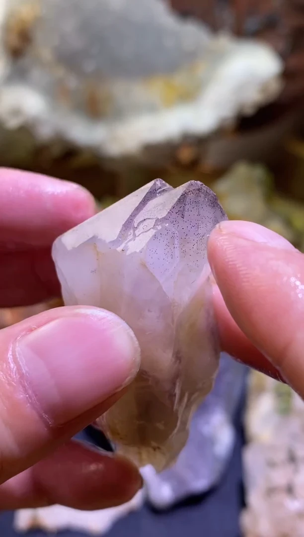 未镶嵌珠宝半成品水晶7号四川美姑超七花园水晶