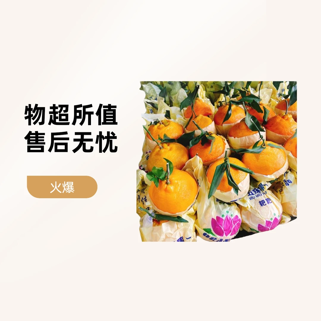 四川春见粑粑柑27斤