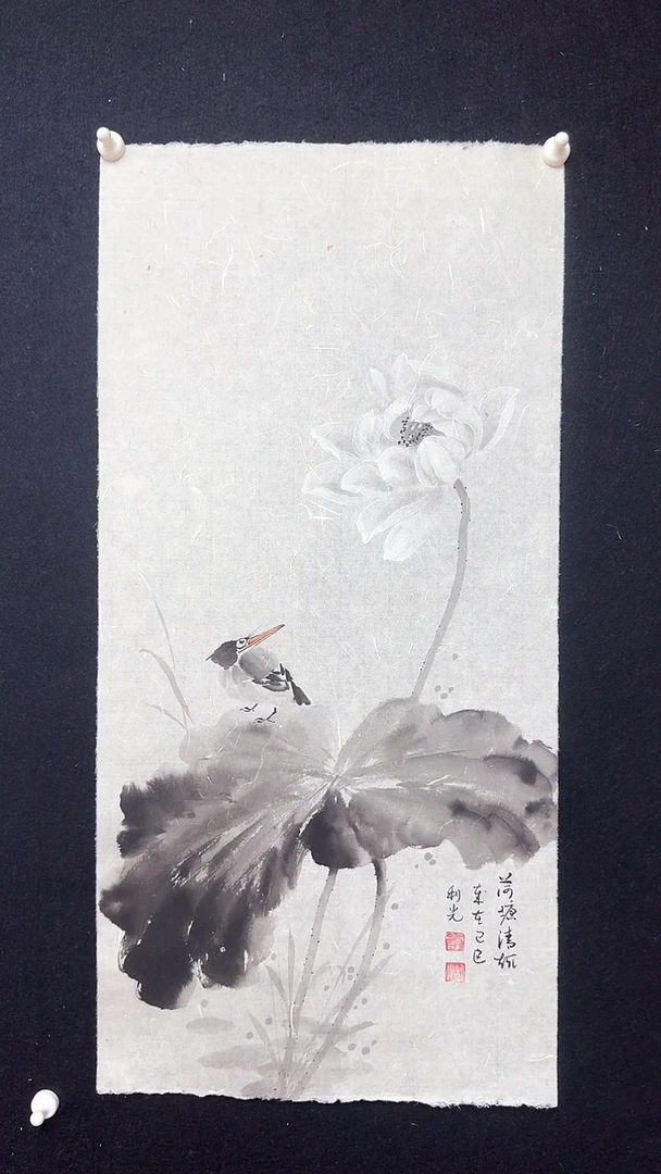 【闪购商品】国画水墨花鸟八大