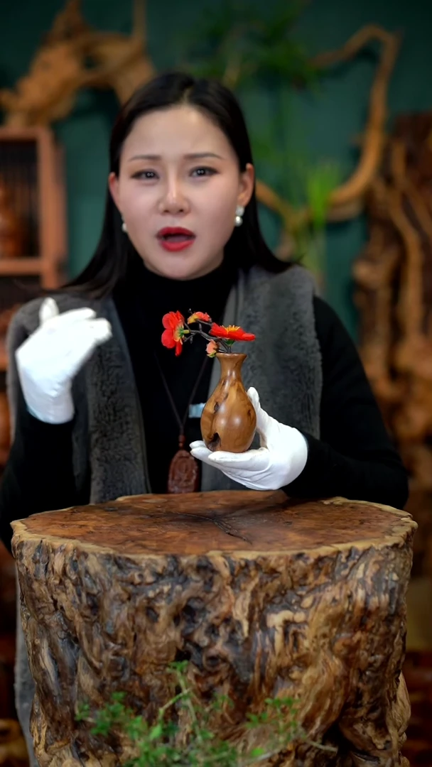 枣木雷击枣木玉壶春