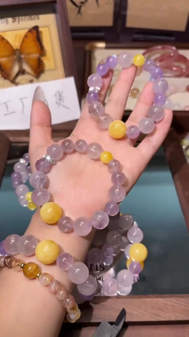 未镶嵌手串水晶1
