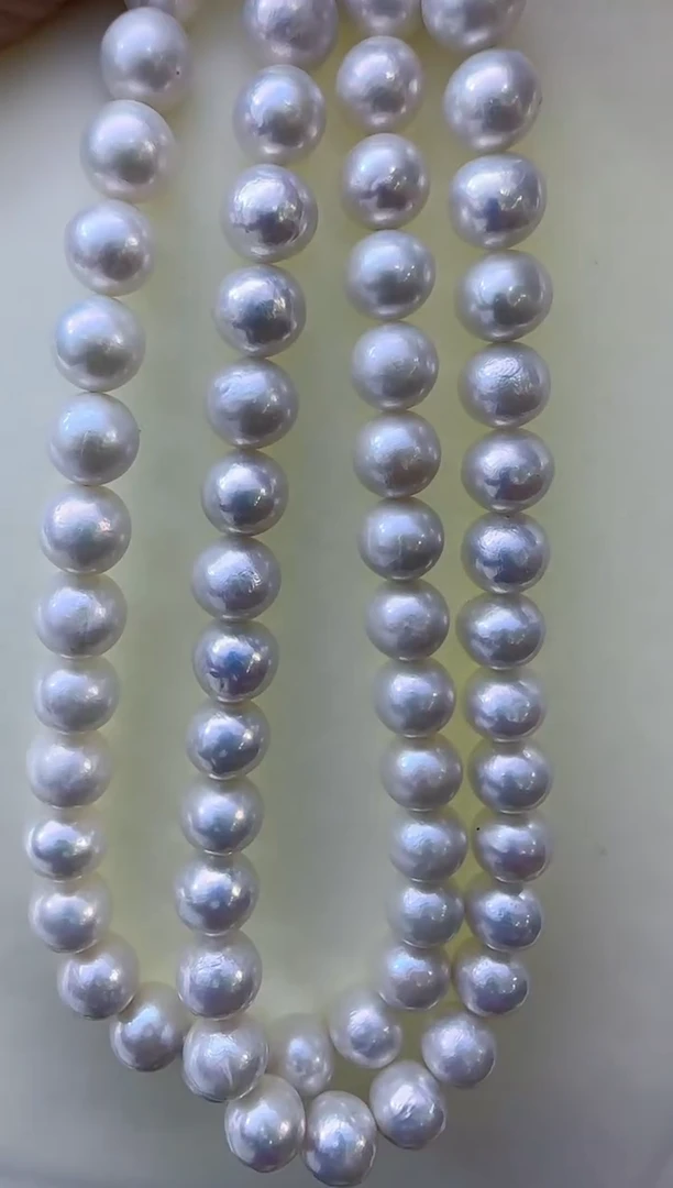 【闪购商品】淡水珍珠项链银S925镶嵌199定制  多样性发货 发其一