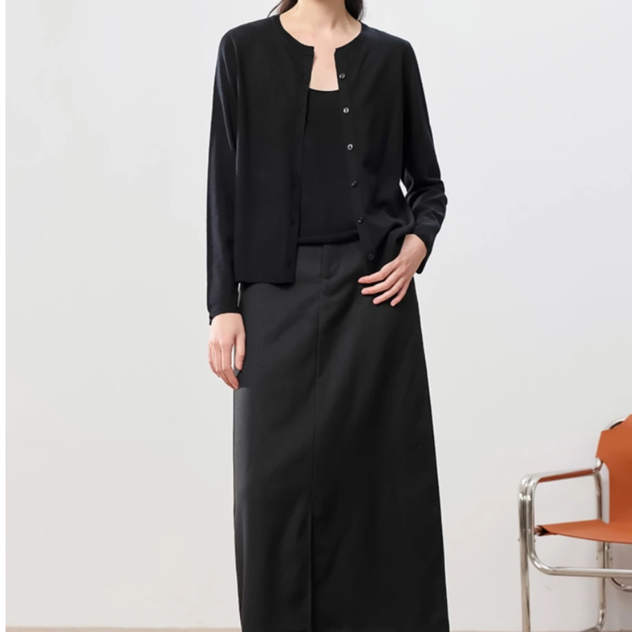 ｛超级精品｝美利奴经典舒适软手感不变形百搭开衫多色