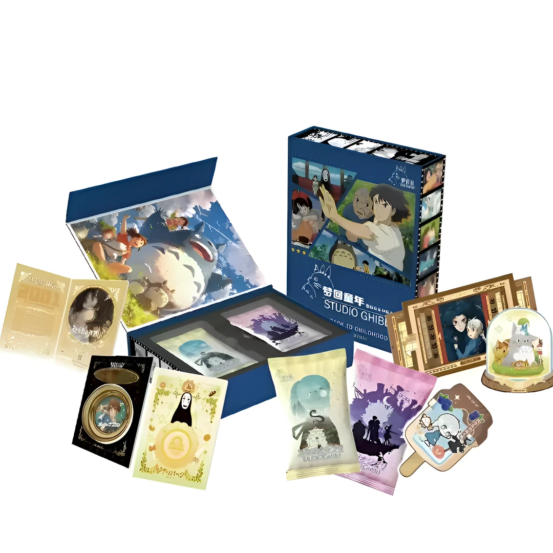 【拍盒】梦宫社-宫崎骏 国卡文创收藏卡牌盲盒拆卡