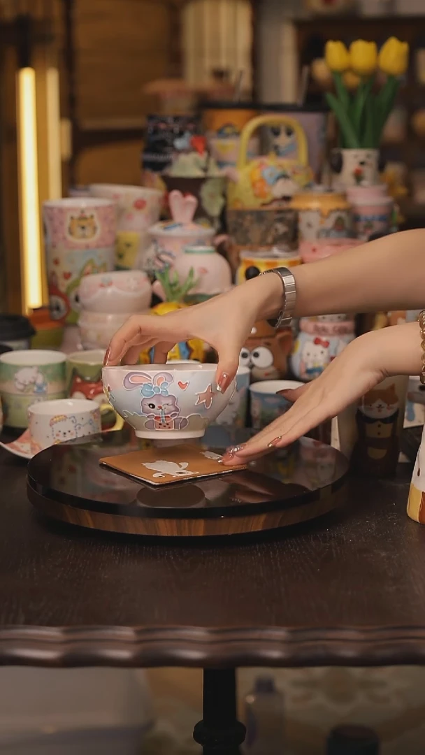 景德镇釉下彩绘设计师款式陶瓷