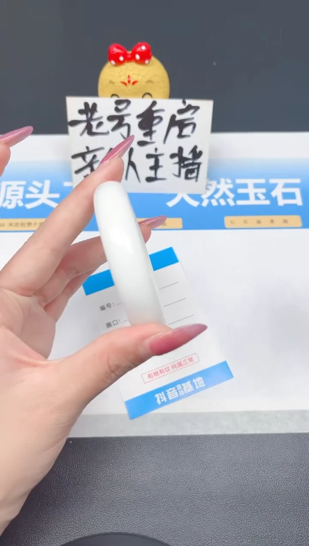 和田玉手镯未镶嵌88-羊脂白54