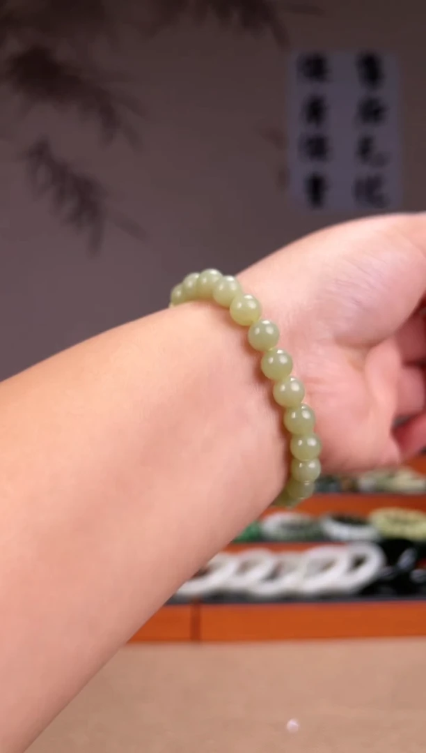 【闪购商品】和田玉手串未镶嵌黄口手串