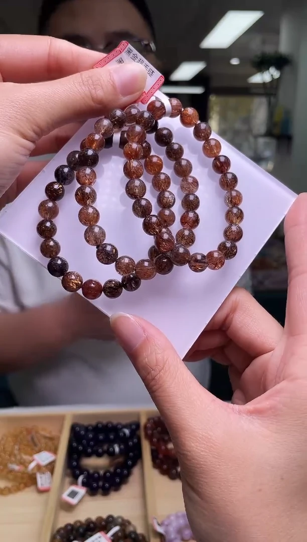 未镶嵌手链水晶8±/275【黑金超多样性发一件